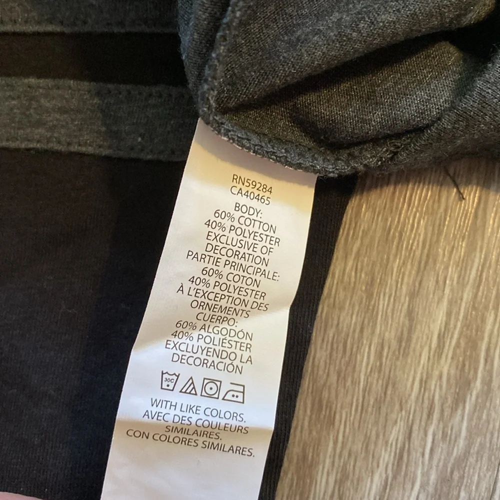 The Children’s Place Black and Gray Long Sleeve Shirt